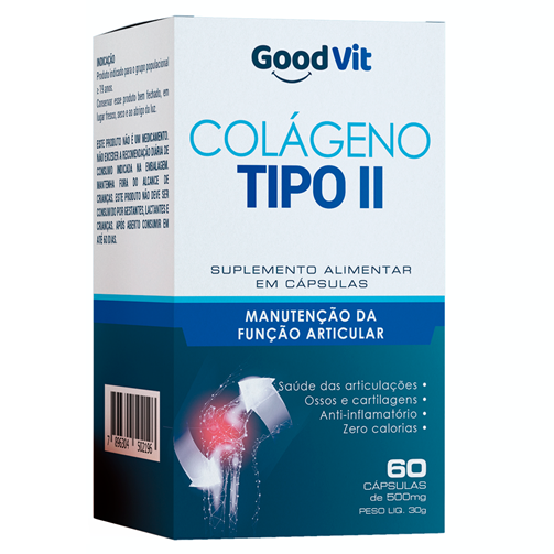 Good Vit  Colágeno T2 Fortalecimento E Firmeza Da Pele 60 Cps