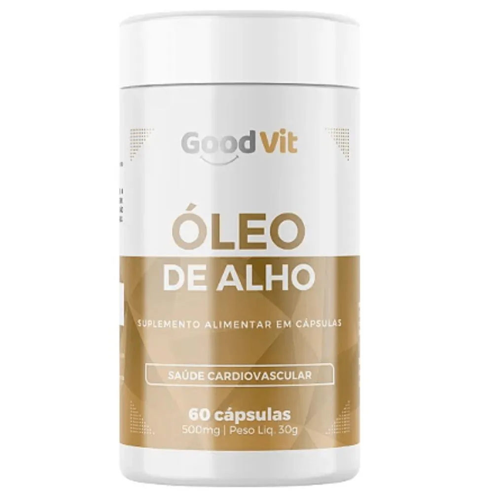 Good Vit Oleo de Alho 500Mg C/60 cápsulas