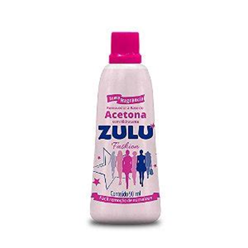 Zulu - Removedor De Esmalte Zulu 90Ml Fashion Rosa